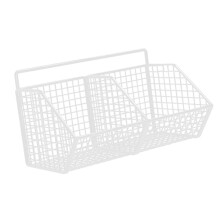 Metal Wire Basket Wall Mounted Iron Fruit Basket for Pantry Kitchen Ba