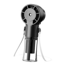 Spray Handheld Fan 4 Speeds Settings Silent Portable for Trip Hiking C