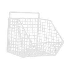 Metal Wire Basket Wall Mounted Iron Fruit Basket for Pantry Kitchen Ba