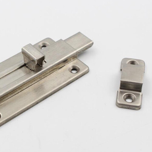 Heavy Duty Door Security Slide Latch Lock with Screws 4inch 2