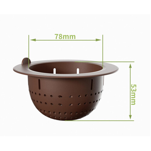 Sink Strainer for Kitchen with Lid Drain Stopper Fast Flow Sink Drain 1