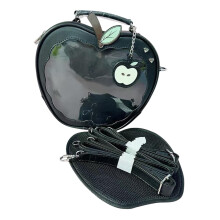 Cute Apple Shaped Bag Backpack School Bag for Shopping Dating Outdoor