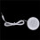 3X  White 3 5mm Pillow Speaker for   CD Radio MP3 Player GL 4