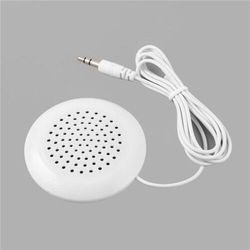 3X  White 3 5mm Pillow Speaker for   CD Radio MP3 Player GL