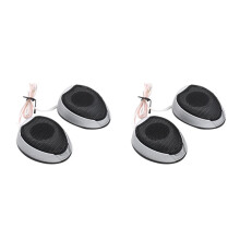 4x Bocina de Altavoz de Sonido Estéreo de Audio de Altavoz de Agudos de Alta Fidelidad de Coche Universal de 12V 1000W