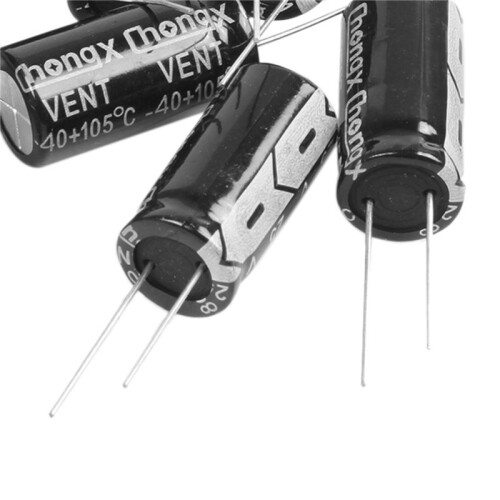 20 Pcs 16mm x 30mm 6800UF 25V Polarized Radial Electrolytic Capacitor 1