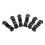 12 Stueck 15mm Durchmesser Ferrit Magnet Ring - Schwarz 2