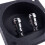 3X Square Shape Double Binding Post Type Speaker Box Terminal Cup Black 8