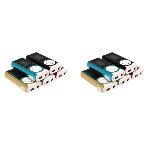 2X  USB Clip Player MP3 Player LCD Screen 16GB   TF Card