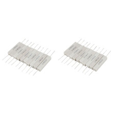 20 Pcs Wire Wound Ceramic Cement Resistor 2 Ohm 10W Watt