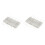 20 Pcs Wire Wound Ceramic Cement Resistor 2 Ohm 10W Watt 1