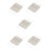 25Pcs Wirewound Ceramic Cement Resistor 5 Ohm 10W Watt 5% 1