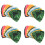 40Pcs Acoustic/Electric Guitar Picks Plectrums 0.46mm---Assorted Color 1