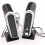 4 Pcs USB Computer Speakers Portable Speaker Stereo 3.5mm with Ear Jack for Desktop PC Laptop 6