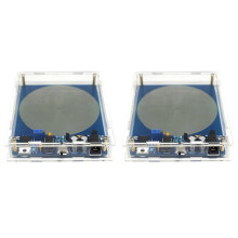 2X Schumann Wave Generator Low Frequency Pulse Generator 7.83HZ Audio Resonator with Case