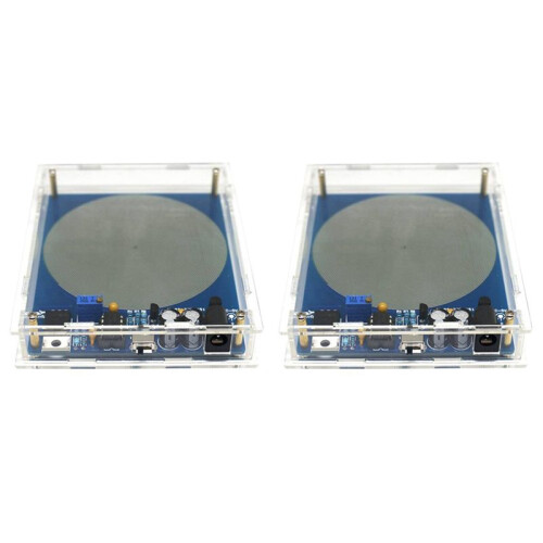 2X Schumann Wave Generator Low Frequency Pulse Generator 7.83HZ Audio Resonator with Case