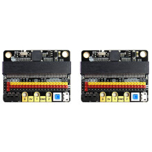 2X for Microbit Expansion Board IOBIT V2.0 Micro:Bit Horizontal Adapter Board Plate Primary and Secondary Schools