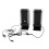 4 Pcs USB Computer Speakers Portable Speaker Stereo 3.5mm with Ear Jack for Desktop PC Laptop 4