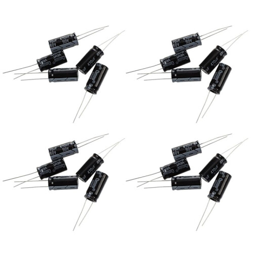 20X 470UF 50V 105 Celsius Capacitor EletrolíTico Radial 10X20Mm
