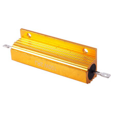 3X Gold Aluminum Clad Power Resistor Resistance 100W, 2 Ohm 2R