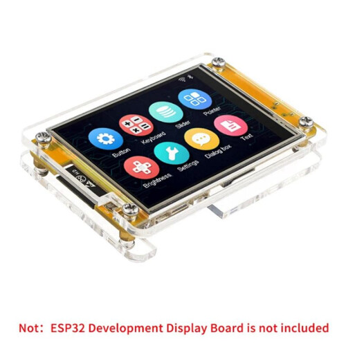 3X Acrylic Case for 2.8 Inch Display Screen ESP32 Development Board LCD TFT Module with Touch WROOM Protective Shell 2