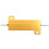 3X Gold Tone Screw Tab Wirewound Aluminium Resistor 1 Ohm 5% 50 Watt 2