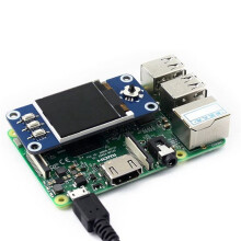 2X Waveshare 1.44 Inch LCD Display HAT for Raspberry Pi 2B/3B/3B+/Zero/Zero W 128X128 Pixels SPI Interface LED Backlight