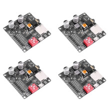 4X DY-HV20T 12V/24V Power Supply10W/20W Voice Playback Module Supporting Micro- Card MP3 Music Player for