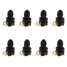 8X Pulsante Elettronico Potenziometro Joystick un 4 Assi per Controller JH-D400B-M4 10K 4D con Filo per Uso Industriale