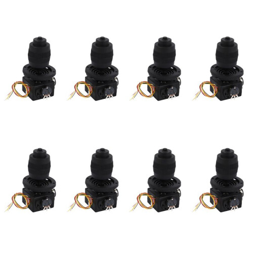 8X Electronic 4-Axis Joystick Potentiometer Button for JH-D400B-M4 10K 4D Controller with Wire for Industrial