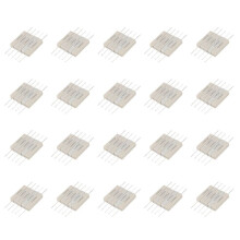 100pcs Drahtwicklung Keramisch Zement-Widerstaende 5 Ohm 10W Watt 5%