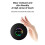 2X  Speaker Waterproof Bathroom Audio Wireless Shower Speakers RGB Light  Suction Cup Speaker, Black 2