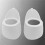 6Pcs 2.5 Inch Car Audio A-Pillar Tweeter Bracket Car Two-Way Frequency Inverted Mold Bracket Tweeter Base 3