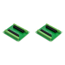 2X ESP32 Breakout Board ESP32 Erweiterungsboard GPIO 1 in 2 für 38 Pins ESP32S ESP32 ESP-WROOM-32 Entwicklungsboard