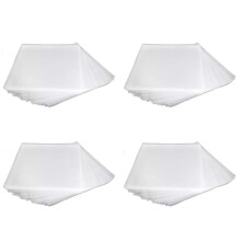 200PCS OPP Gel Record Protective Cover for Turntable Player LP Vinyl Record Bag Flat Open