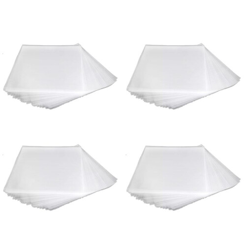 200 PCS OPP Gel Record Capa Protetora para Toca-Discos LP Vinil Record Bag Flat Open