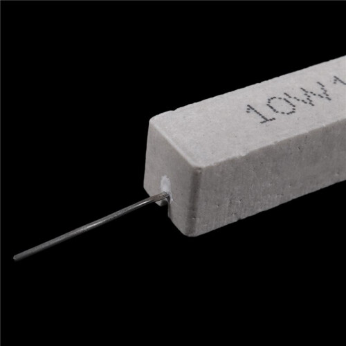 30 Pcs 10W Watt 100 Ohm 5% Axial Wirewound Cement Resistors 1