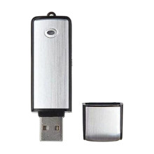2X 32G USB Voice Recorder USB Flash Drive Rechargeable Digital Voice Audio Recorder for PC Meeting Interview Recording
