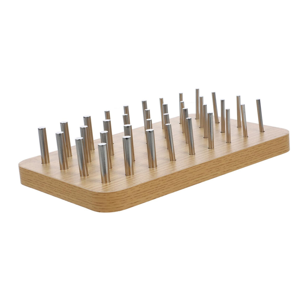 Rehabilitation Pegboard Wooden Board for Hand Therapy, Fine Motor and Finger Dexterity Training