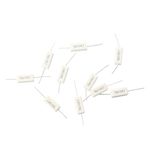 30 PCS 5W 10 Ohm Ceramic Load Resistors 1