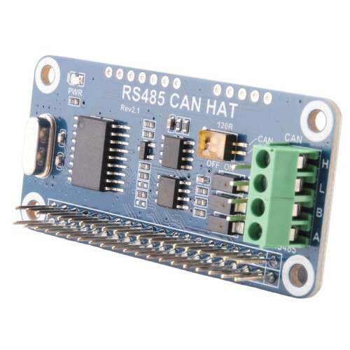 6X Waveshare RS485 CAN HAT för Raspberry Pi TillåTer Stabil LåNgdistanskommunikation StöDer Raspberry Pi-Seriens Kort