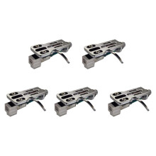 5X AT3600L Moving Magnetic Cartridge Stylus Headshell Connect Kit for LP Vinyl Record Player Turntable Phonograph,Silver