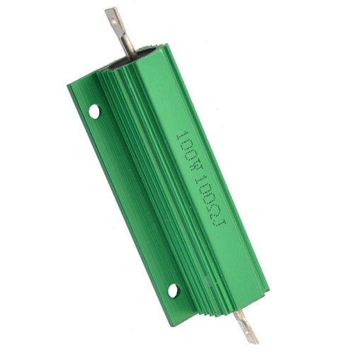 5X Aluminum Shell 100W Watt 100 Ohm Wirewound Power Resistor 2