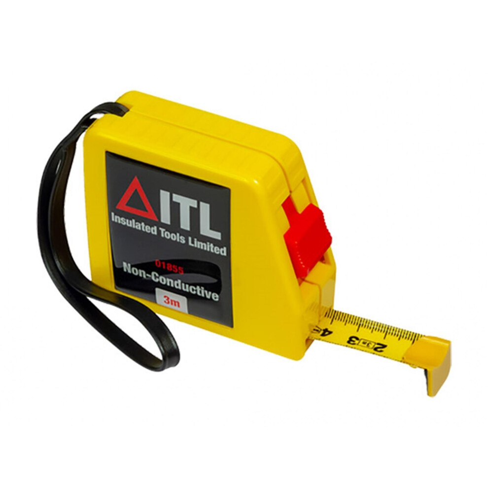 Itl Insulated Insulated Non Conductive Tape Measure 3M (Metric Only) 5063750882314