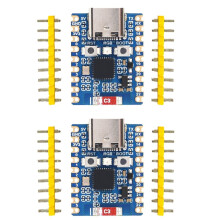 2X ESP32 ESP32-C6  Development Board Based  ESP32-C6FH4 Dual Processors 2.4GHz WiFi 6 &  5