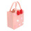 Pink Reusable Gift Bag with Bow Decor 21