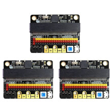 3X für Microbit Erweiterungsplatine IOBIT V2.0 Micro:Bit Horizontale Adapterplatinenplatte Grund- und Sekundarschulen