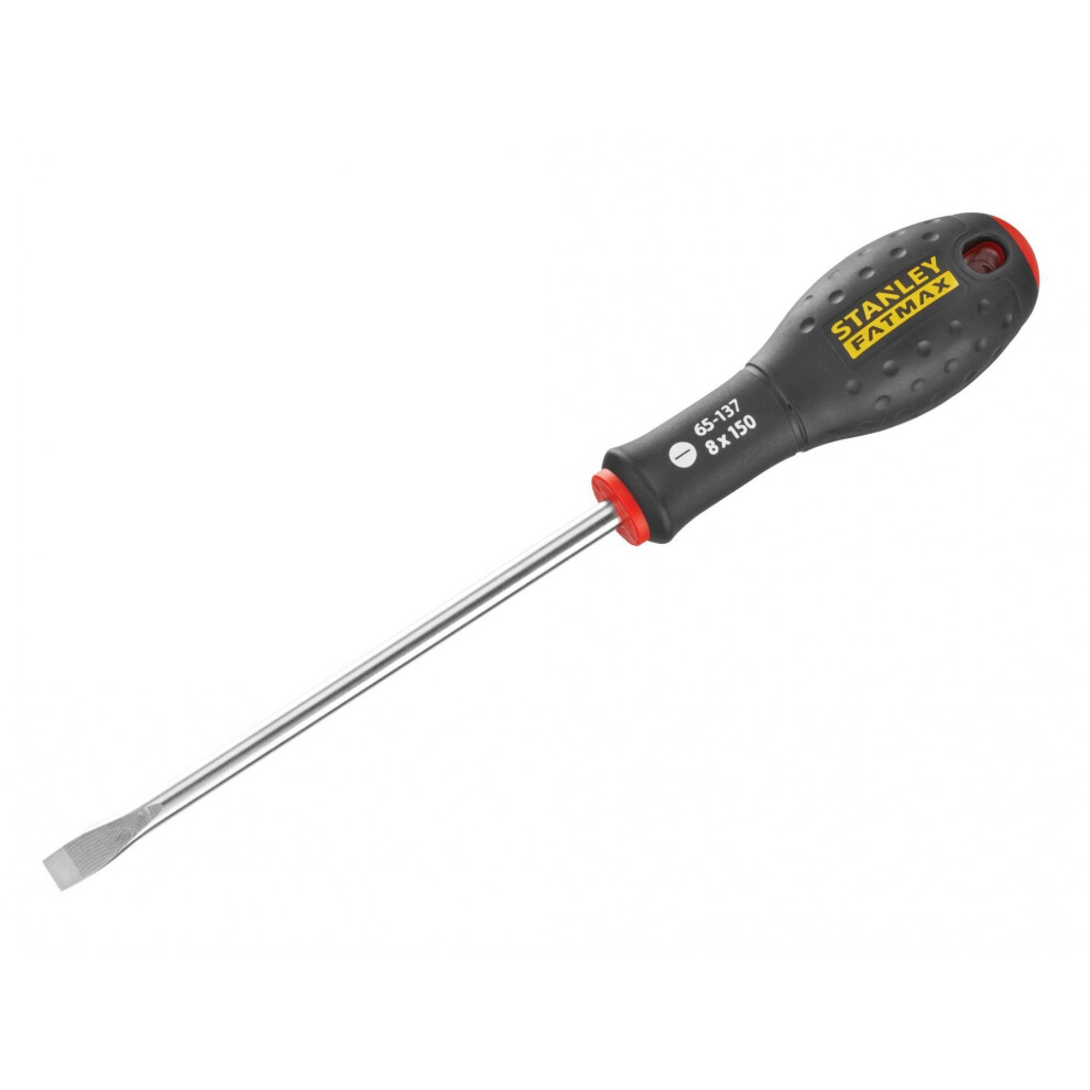 Stanley Hand Tools Fatmax Screwdriver, Flared Slotted
