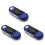 3X  MP3 Player USB 2.0 Small Flash Drive Multilanguage LCD Music Player with 3.5mm Audio Jack Automatic Shutdown(B) 1