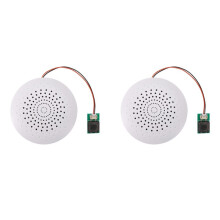 2X 8MB USB Sound Module Box Może Nagrywać, Ładować Głośnik z Funkcją Odtwarzania Dźwięku MP3, Wersja z Klawiaturą
